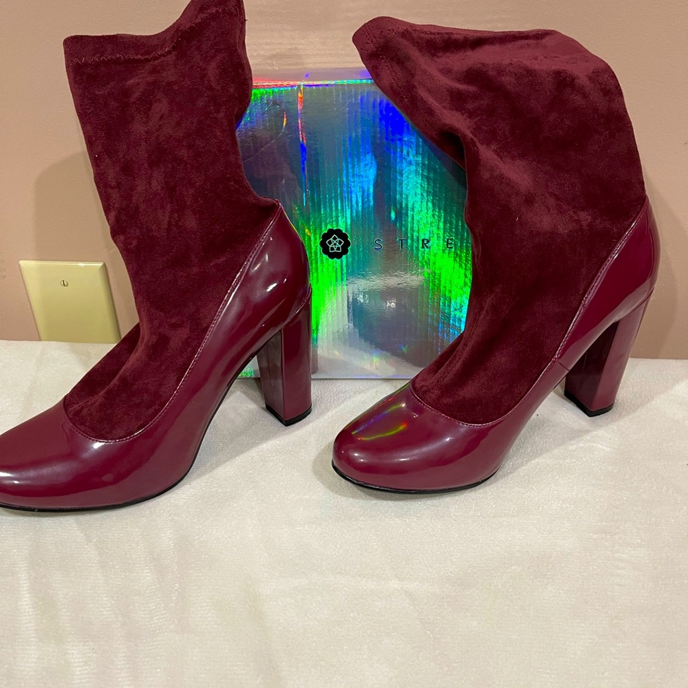 Brand New Boots with 4 inch bulk heel